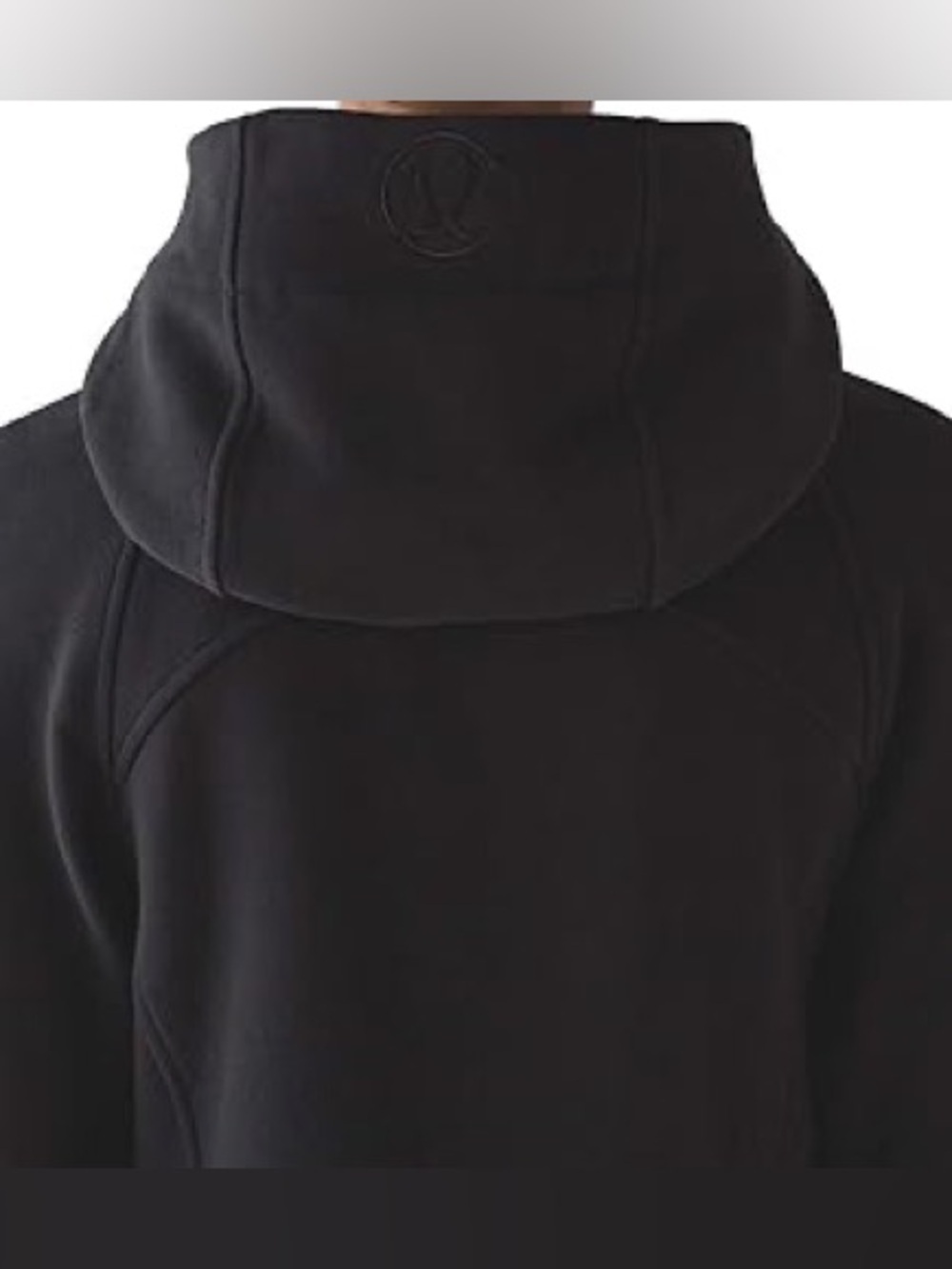lululemon athletica Scuba Hoodie Black Full-Zip Hooded Sweatshirt sz 2 - Picture 2 of 11